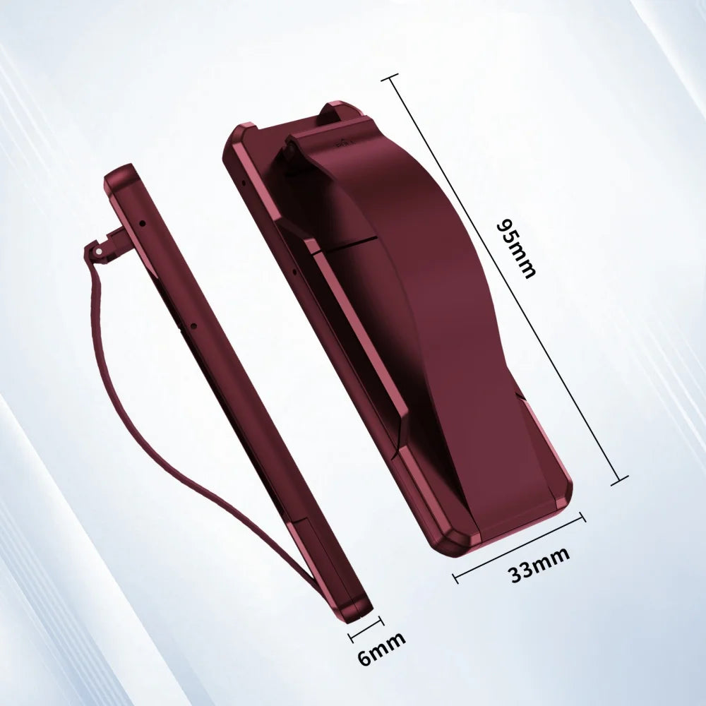 Universal Invisible Buckle Phone Holder – Foldable Back Sticker, Telescopic Wristband & Finger Grip Stand for All Smartphones