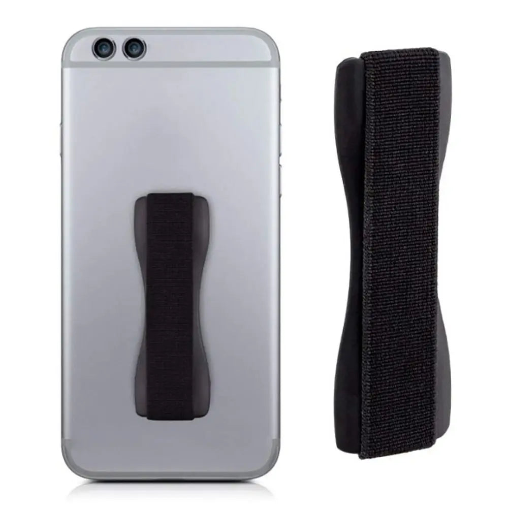 Universal Wrist Strap Phone Holder — Elastic Sling Selfie Stick with Back Sticker